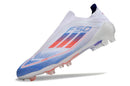 BOTA DE FUTBOL ADIDAS F50 ELITE FG - BLANCO/AZUL