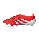 BOTA DE FUTBOL ADIDAS PREDATOR TONGUE FG ELITE - ROJO/BLANCO