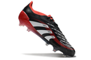BOTA DE FUTBOL ADIDAS PREDATOR TONGUE FG ELITE - NEGRO/ROJO